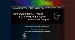 Desktop Screenshot of dyeingforfabricandthreads.com